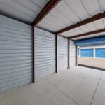 inside a drive-up storage unit at Load and Lock Self Storage in Walnutport, PA