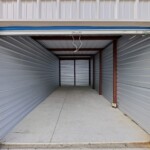 inside a drive-up storage unit at Load and Lock Self Storage in Walnutport, PA