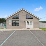 front of storage office at Load and Lock Self Storage in Albrightsville, PA