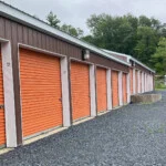 Drive-up storage units