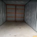 Inside a storage unit at Load and Lock Self Storage in Palmerton, PA